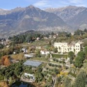 Merano, South Tyrol, Italy, with Trauttmansdorff Castle